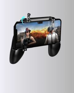 Pubg Mobile Için Tetikleyicili Joystickli Telefon Gamepadi