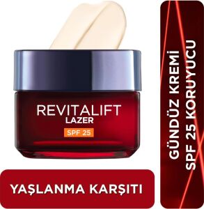 Revitalift Lazer X3 Leke ve Kırışıklık Karşıtı Bakım GKF25 (50 Ml)