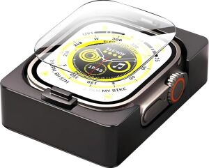 Apple Watch Uyumlu Pmma Full Koruma Ekran Koruyucu, Otomatik Hizalama Aparatlı, Kolay Kurulum, Darbe ve Çizilmelere Dayanıklı Ultra Şeffaf Koruma Filmi (Watch Film 38 Mm)