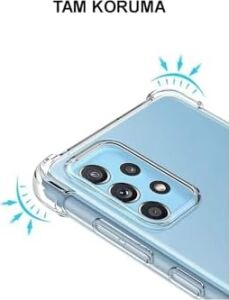 Galaxy S24 Ultra Kapak Şeffaf Airbag Antishock Köşe Korumalı Silikon Kılıf