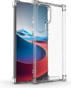 Galaxy S24 Ultra Kapak Şeffaf Airbag Antishock Köşe Korumalı Silikon Kılıf