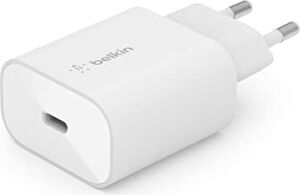 25W Usb-C Pd Pps Şarj Adaptörü, Hızlı Şarj Özellikli, Beyaz