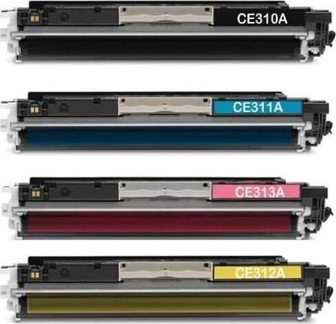 Hp Uyumlu CE310A-CE311A- CE312A-CE313A Takım Muadil Toner 126A (Kırmızı)
