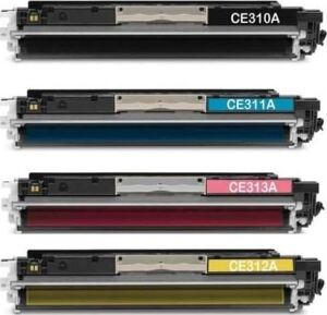 Hp Uyumlu CE310A-CE311A- CE312A-CE313A Takım Muadil Toner 126A (Kırmızı)