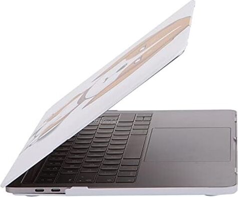 MacBook Air 13 Kılıf A1369 A1466 Uyumlu Köpek Desenli Tpu Ince Hafif Darbe Emici Lazer Uv Baskılı Sert Koruyucu Kapak Kahverengi