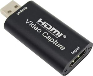 Ses Video Yakalama Kartı 1080P 30FPS HDMI USB Yakalama Kartları Dslr Video Kamera Oyun - Canlı Akış - Video Konferans - Öğretim Için Aksiyon Kamerası ile Kayıt