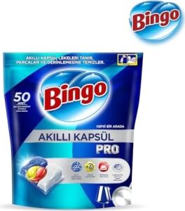 Akıllı Kapsül Pro Bulaşık Makinesi Deterjanı Tableti 50'li