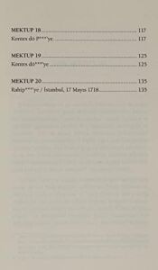 Şark Mektupları: 1717-1718