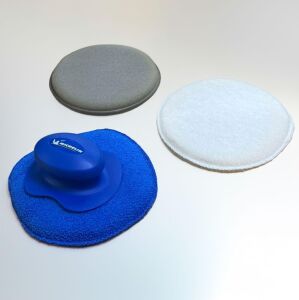 MC3510 3 Parça 130MM Velkro Cırtlı Mikrofiber Oto Yıkama, Parlatma ve Cila Süngeri