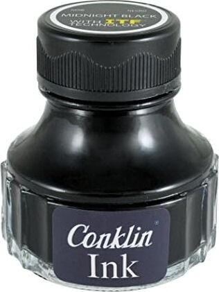 Conklin Mürekkep Serisi CK72124 Midnight Black 90 ml Mürekkep