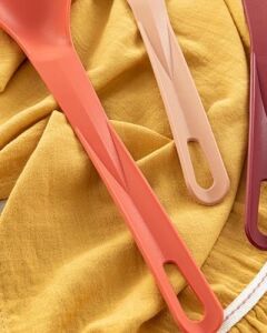Mix Me Plastik 3 Parça Servis Seti 32 cm Kırmızı