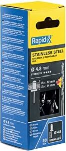 Perçin 4.8X18 mm Paslanmaz Matkap Ucu