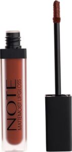 Mattemoist Lipgloss 416 Brown Yarı Mat Bitişli Likit Ruj, Kahverengi