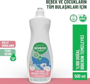 Baby Doğal Emzik ve Biberon Temizleyici 500 ml