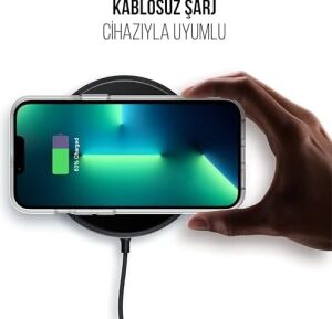 iPhone Ile Uyumlu Şeffaf Sert Kristal Mika Sararmaz Kılıf (Iphone 15 Pro)