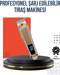 Profesyonel Saç Tıraş Makinesi – 7000RPM Güçlü Motor ve 4 Kademeli Ayar