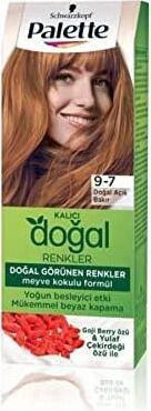 Kalıcı Doğal Renkler Saç Boyası 9-7 Doğal Açık Bakır