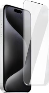 iPhone 16 Pro Için Ultra Şeffaf Full Ekran Korumalı Temperli Cam Ekran Koruyucu