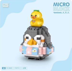 LZ8609 Loz Penguen Blok Seti Mini Poşet -Vagon Life