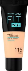 New York Fit Me +Poreless Fondöten - 115 Ivory (30 Ml)