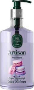 Artisan Doğal Zeytinyağlı Sıvı Sabun-Macaron 600 ml