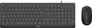 SPT6238 USB Kablolu Multimedia Sessiz Türkçe Q Klavye Mouse Seti Siyah
