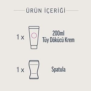 Tüy Dökücü Krem Hassas Ciltler Için 200 ml