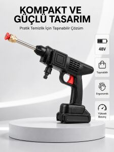Orijinal 48V Şarjlı Basınçlı Temizlik Tabancası 2025 A Kalite Seri