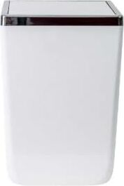 Kapaklı Kova, Plastik/çelik, 6 Lt, 175 x 175 x 260 Mm, Beyaz