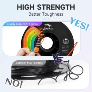 Creality Resmi 3D Yazıcı Filament Ender Pla Pro Filament, Pla+ 3D Baskı Filamenti, Dayanıklı ve Dayanıklı, Boyutsal Doğruluk +/-0,02 Mm, 1,04 Kg/makara (Ep+-Bej, Ender Pla Pro-1kg)