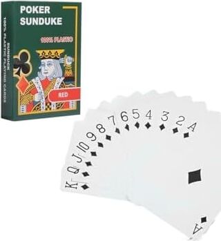 Siyah Pvc Plastik Su Geçirmez Iskambil Poker Oyun Kağıdı CIN444SY
