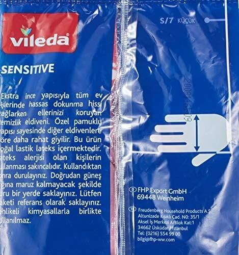 Candy Pink Sensitive ELDIVEN,%100 Doğal Lateks, L