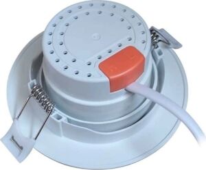 1 Adet Cata Ct 5204 Akik Beyaz Kasa 7W Sıva Altı LED Spot Gün Işığı 3200K