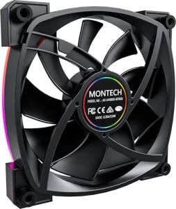 AX140 Pwm Siyah 140MM Argb Kasa Fanı