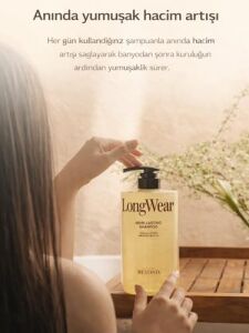 Longwear Perfumed Shampoo Musk 950 ml Panthenol Nemlendirici Şampuan