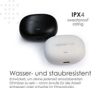 Echobuds Anc, Aktif Gürültü Önleyici Kulaklıklar, Gerçek Kablosuz Bluetooth Kulaklıklar, Enc Mikrofonlu Tws Kulak Içi Tomurcuklar, Şarj Kılıfı, Ipx4 Sweatproof Kulaklık, 26+ Saat Çalma
