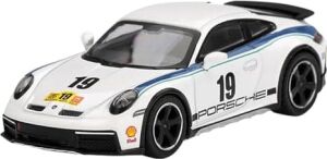 Truescale Miniatures Mini-Gt MGT01009-L - Porsch. 911 (992) Dakar Rallisi Tasarım Paketi 74 2024 - Ölçek 1/64 - Model Araba