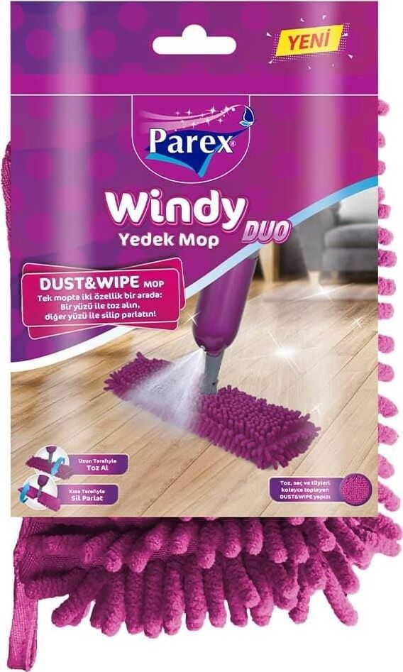Windy Duo Dust & Wipe Yedek Mop