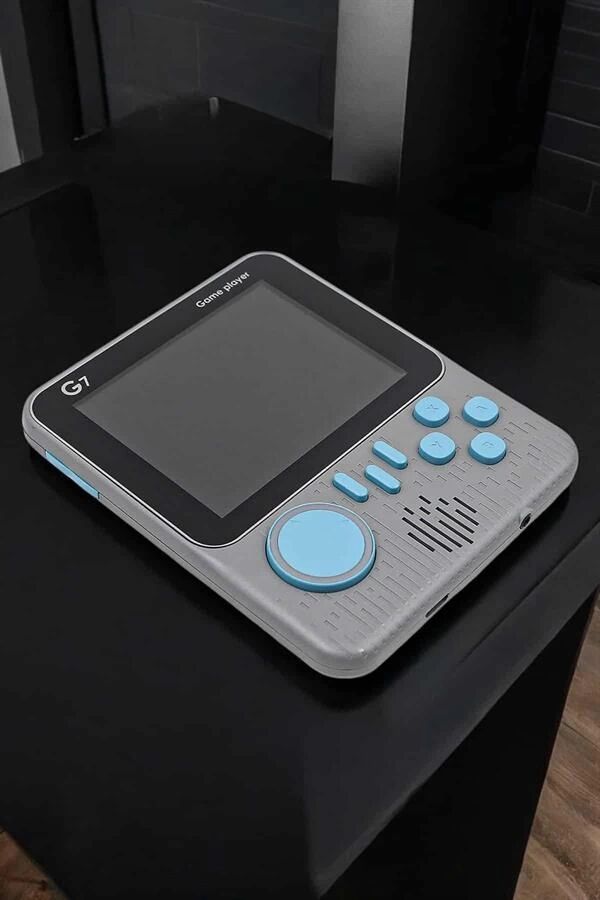 Mini Atari El Atarisi 3.5 Inç Ekran Çift Konsol 666 Adet Retro Oyun Gameboy El Atarisi