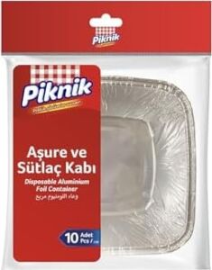 Piknik Aşure Sütlaç Kabı 10'lu