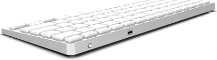 Inca IBK-565ST Bluetooth 5.0 Rechargeable Smart Silver Keyboard, 150 Saat Kullanım Süresi, Telefon, Tablet,pc, Tv, Bt Cihazlarla Uyumlu, Taşınabilir, 10M Kullanım Mesafesi
