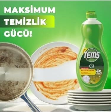 Tems Elde Yıkama Bulaşık Deterjanı 500 ml