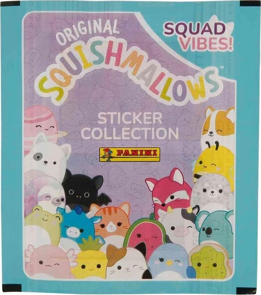 Panini Squishmallows Çıkartma Paketi 10 Paket Set Kbestsqmalokjjj