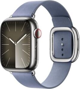 Apple Watch Band - Modern Tokalı Kayış - 41 mm - Lavanta Mavisi - Küçük Boy