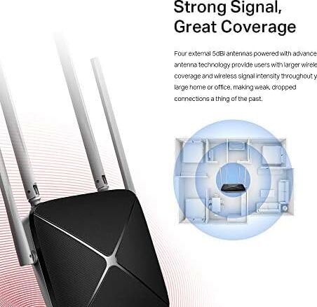 AC12, AC1200 Mbps, Mu-Mımo, Beamforming, All-In-One(Router, Access Point, Extender) Modları, Wpa3, Mobil Uygulama ile Kolay Kurulum, Dual-Band Wi-Fi 5 Router