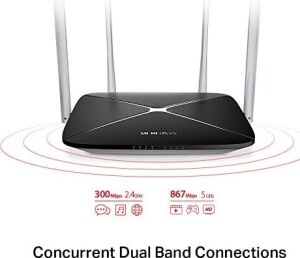AC12, AC1200 Mbps, Mu-Mımo, Beamforming, All-In-One(Router, Access Point, Extender) Modları, Wpa3, Mobil Uygulama ile Kolay Kurulum, Dual-Band Wi-Fi 5 Router