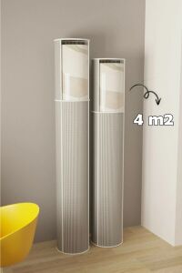 6’lı Hava Geçiren Kapasiteli, Toz ve Nem Koruyucu Pvc Pencereli Halı Kılıfı Hurcu – 4 M²