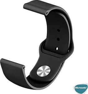 Xiaomi Watch 5 Için Silicone Sport Band Siyah