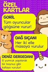 Çabuk Reflex Kutu Oyunu Dürüm Koç Kuş Peynir Pide Kart Oyunu Oyun Parti Eğlence Aile Arkadaş Oyunu