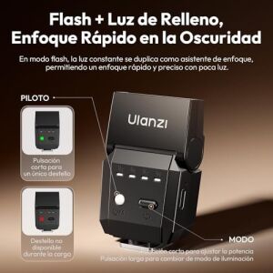 SL03 Spark Lite Fotoğraf Makinesi Flaş Siyah - L200
